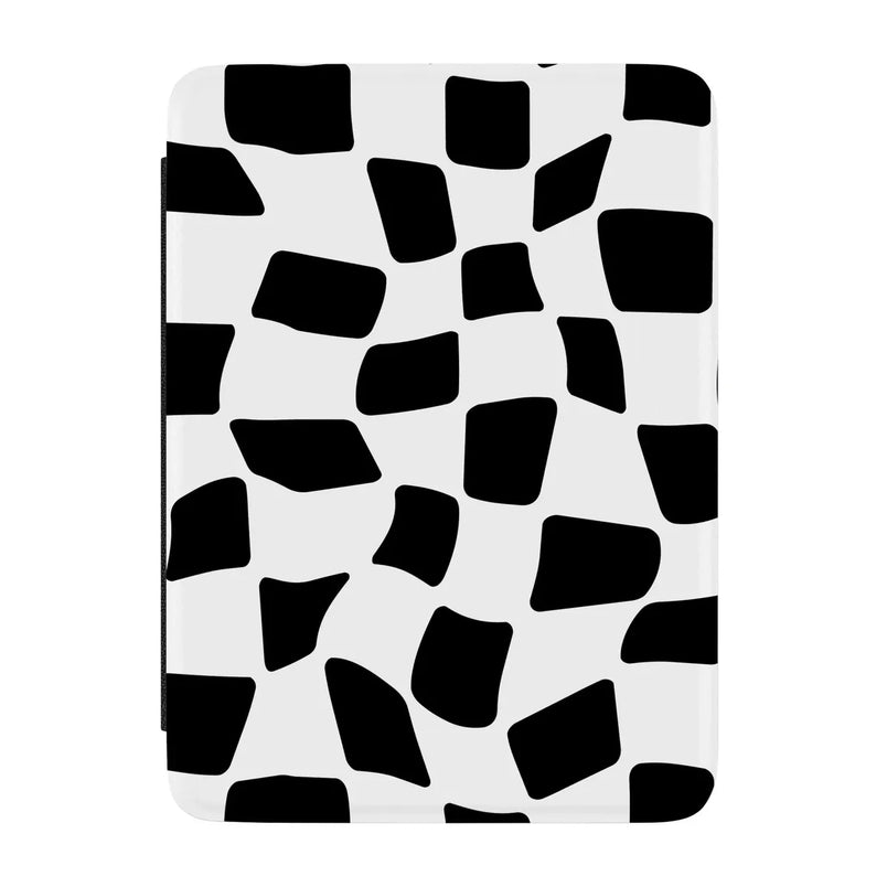 Funky Checkerboard | High Contrast Design Kindle Case