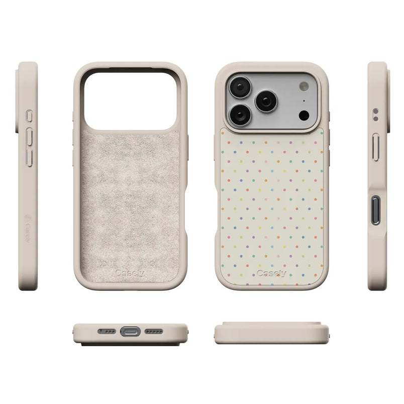 On the Dot | Rainbow Polka Dot Case
