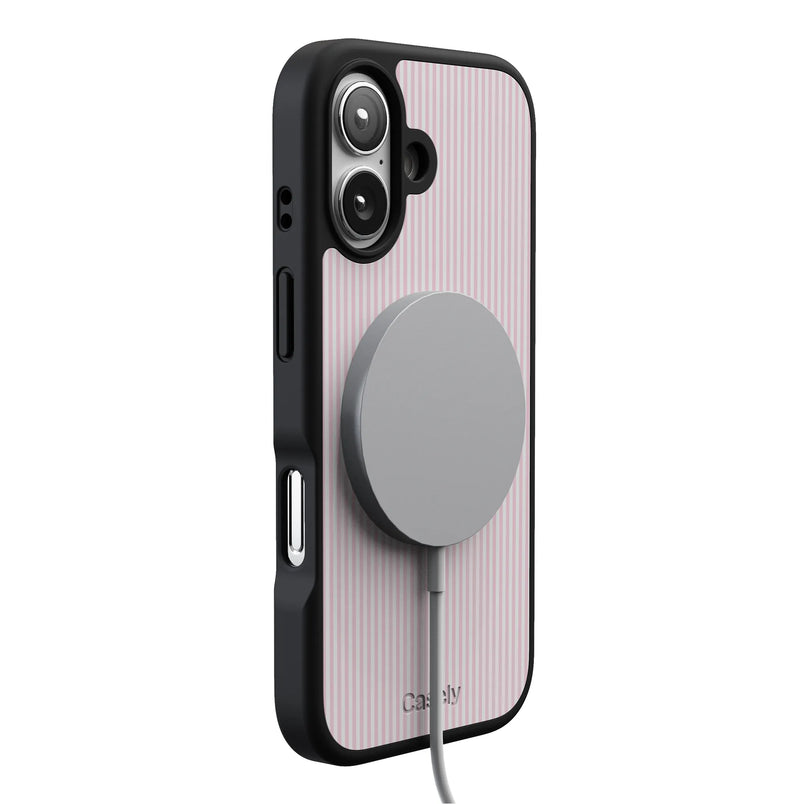 Stripes and the City | Light Pink Pinstripe Case