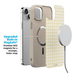 Pastel Picnic | Yellow Gingham Case