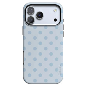 Light Blue Polka Dot Case