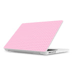 Sweet Jam | Light Pink Gingham Laptop Shell