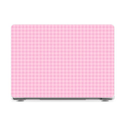 Sweet Jam | Light Pink Gingham Laptop Shell - 16