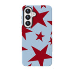 Stars Align | Blue & Red Stars Case - Galaxy S26