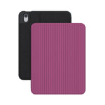 Stripes and the City | Pink & Purple Pinstripe iPad Case - iPad 10.9" (10th Gen / A16)