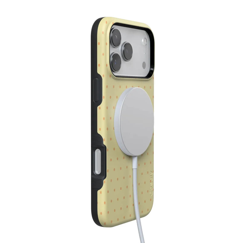 On the Dot | Yellow Polka Dot Case
