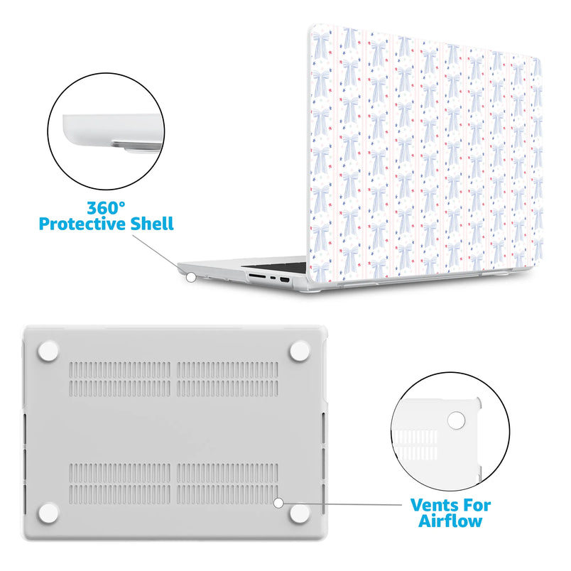 Summer Bows | Coquette Laptop Shell