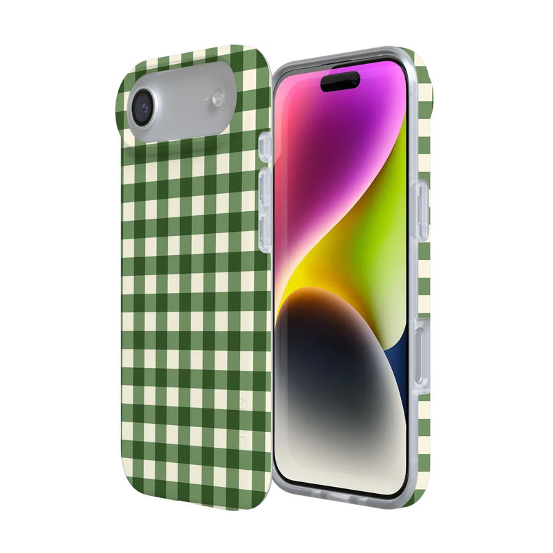 Checked Twice | Green Plaid Case