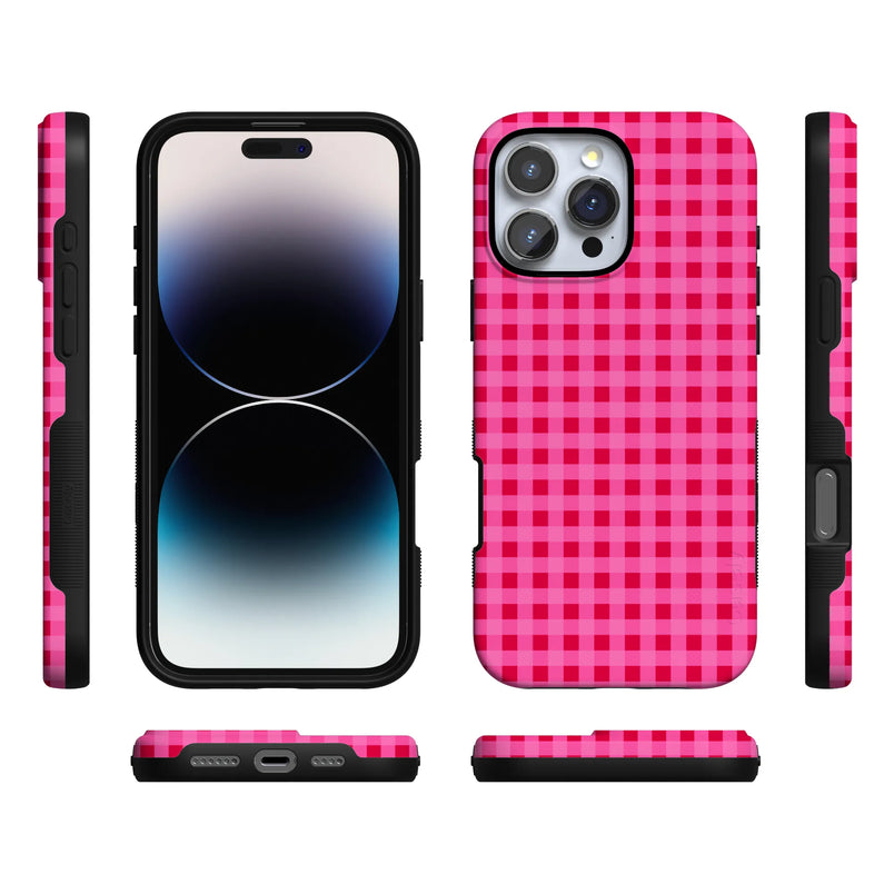 Sweet Jam | Hot Pink Gingham Case