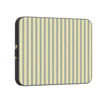 Coastline Stripes | Blue & Yellow Laptop Case