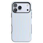 Stripes and the City | Light Blue Pinstripe Case - iPhone 17 Pro