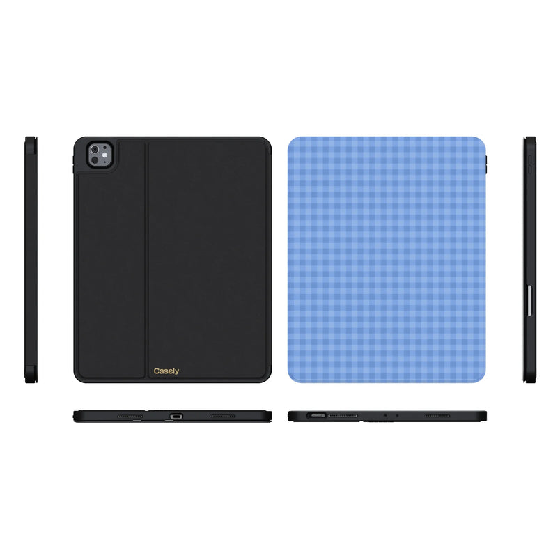 Sweet Jam | Blue Gingham iPad Case