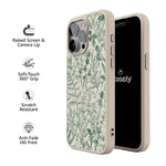 Sage Garden | Green Floral Case