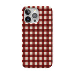 Checked Twice | Red Plaid Case