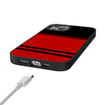 Storm Warning | Black & Red Stripes Case