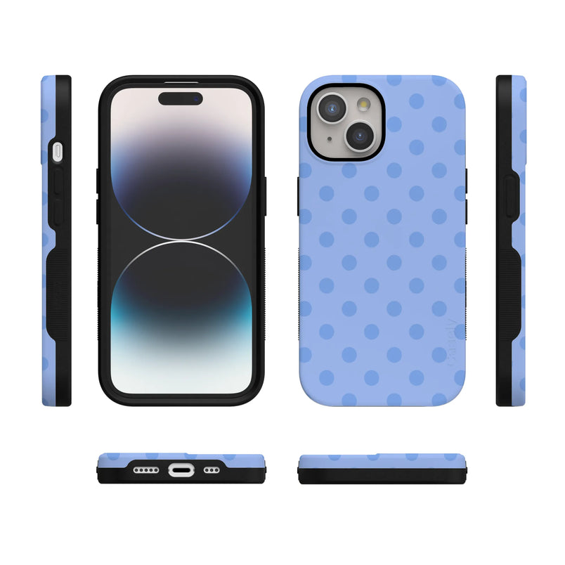 Spotted in SoHo | Periwinkle Polka Dot Case