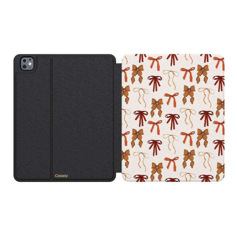 Fall Girlie | Pumpkin Spice Bows iPad Case