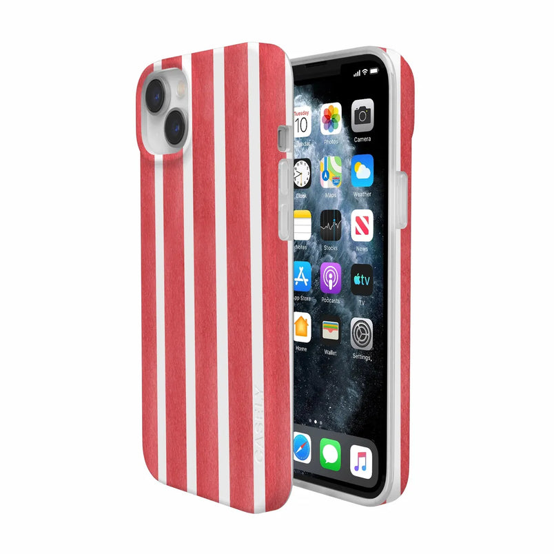 East Coast Summer | Red Stripes Case