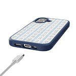 Cottage Stripe | Blue Floral Case