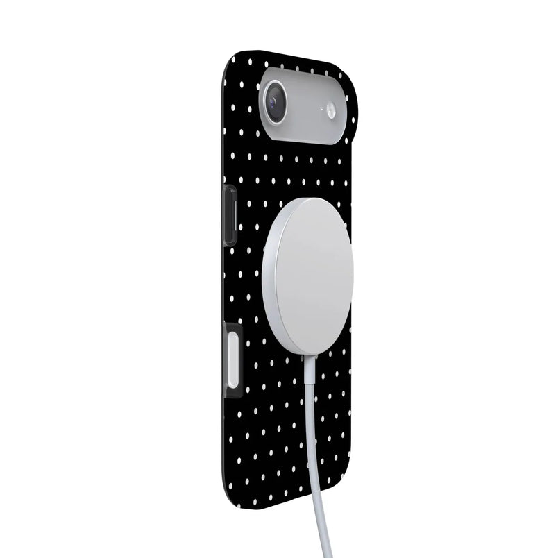 On the Dot | Black Polka Dot Case