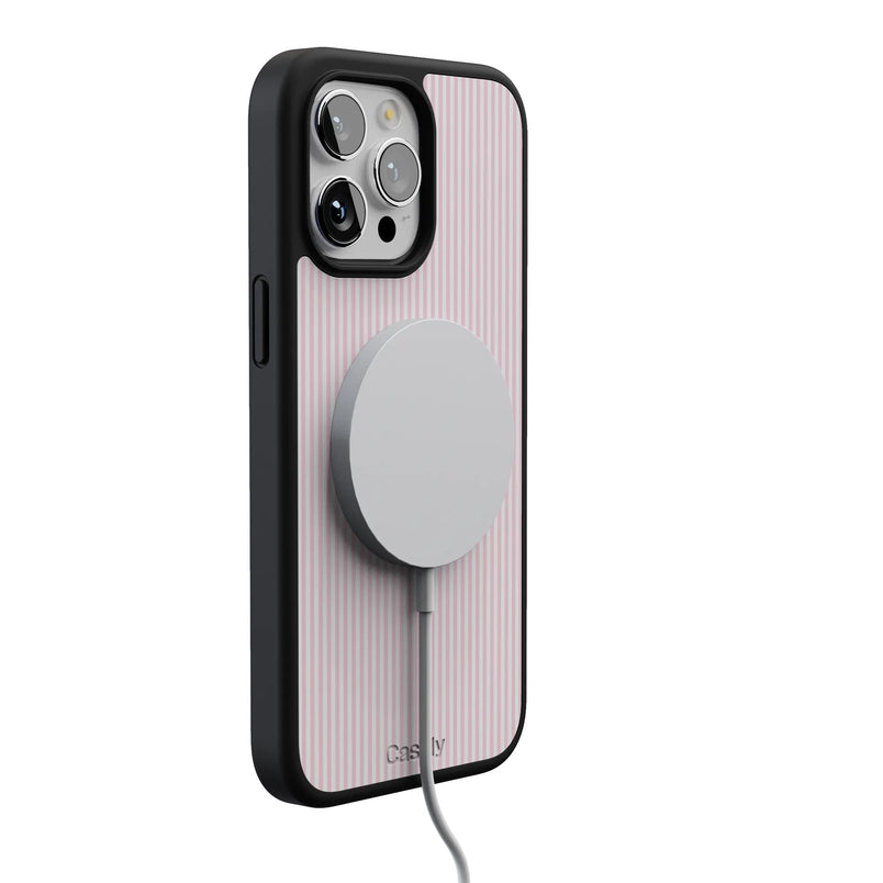 Stripes and the City | Light Pink Pinstripe Case