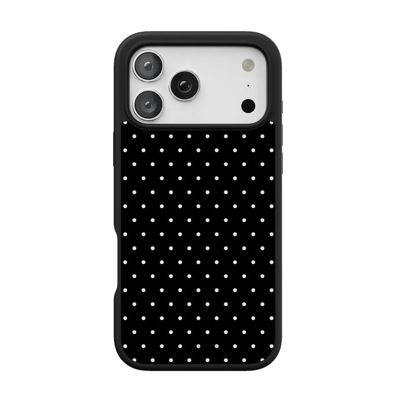 On the Dot | Black Polka Dot Case