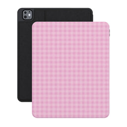 Sweet Jam | Light Pink Gingham iPad Case - iPad Pro 13