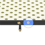 Spotted in SoHo | Green Polka Dot Laptop Case