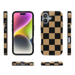 Fit Check | Black & Brown Checkerboard Case