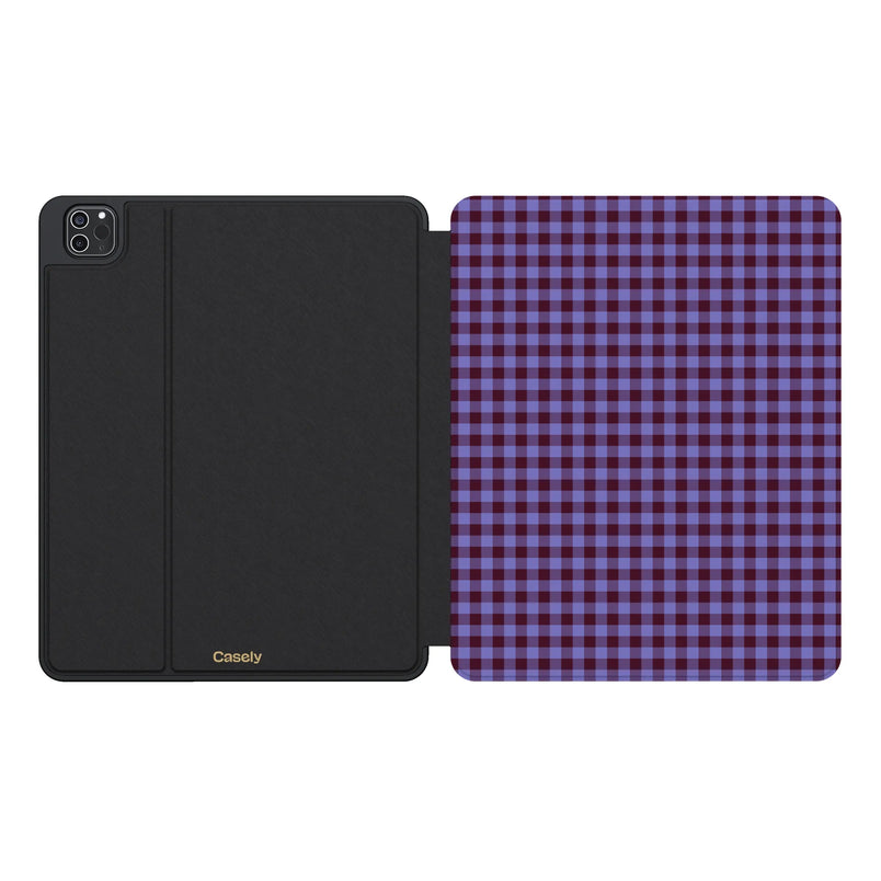 Sweet Jam | Purple Gingham iPad Case