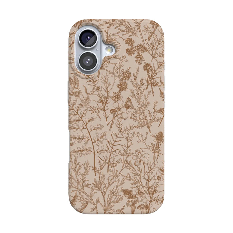Beige Garden | Neutral Floral Case