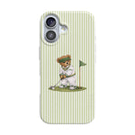 Bear on the Green | Clubhouse Case - iPhone 16