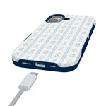 Cottage Stripe | Blue Floral Case