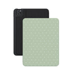 On the Dot | Green Polka Dot iPad Case