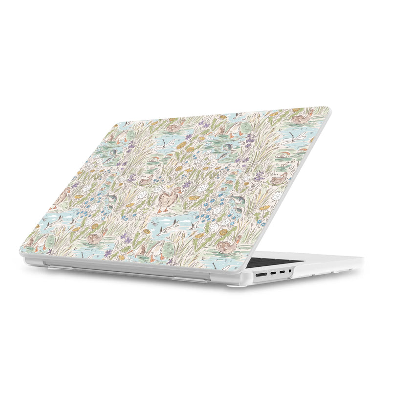 The Waddle Path | Duck Pond Laptop Shell