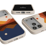 Opposites Attract | Day & Night Colorblock Mountains Case