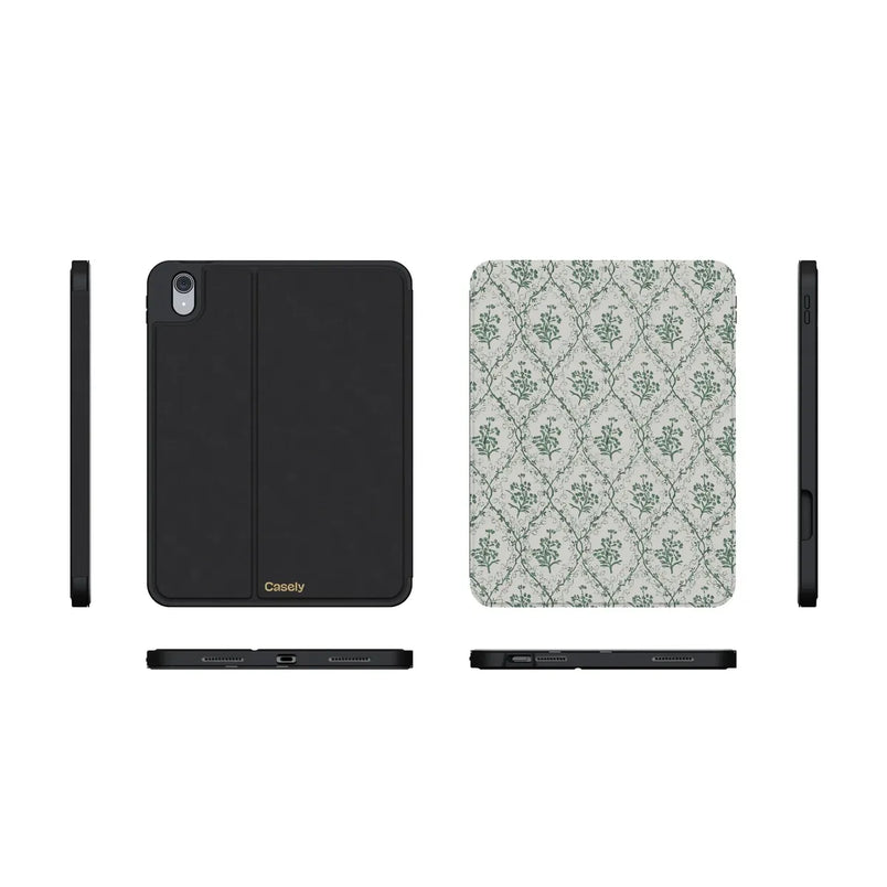 Sage Tapestry | Floral Vines iPad Case