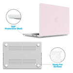 Stripes and the City | Light Pink Pinstripe Laptop Shell