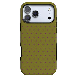 On the Dot | Moss & Plum Dots Case