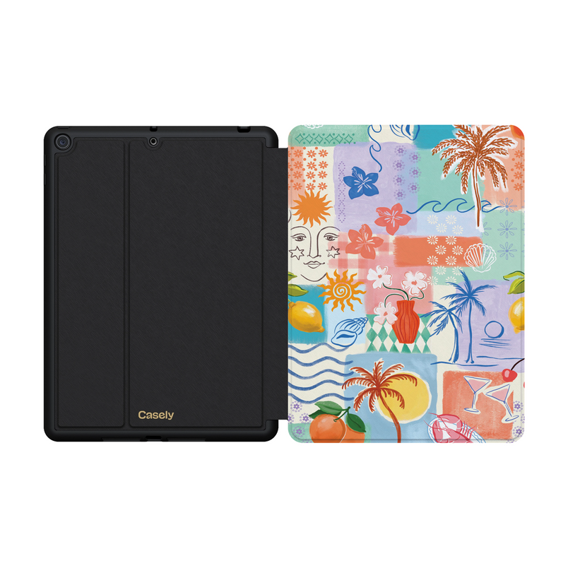 Tropical Heat | Beachy Collage iPad Case