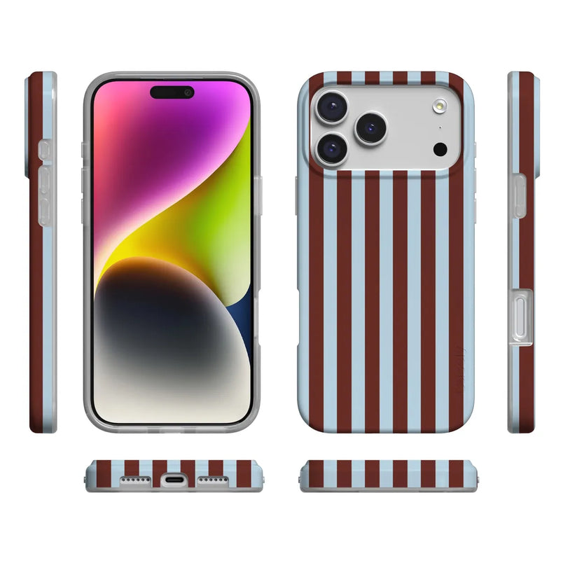 Sunday in Brooklyn | Chocolate Stripes Case