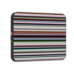Frosted Stripes | Layered Lines Laptop Case
