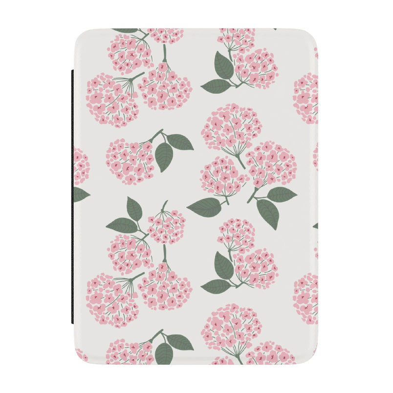 Nantucket Cottage | Pink Hydrangea Kindle Case - 6" Kindle