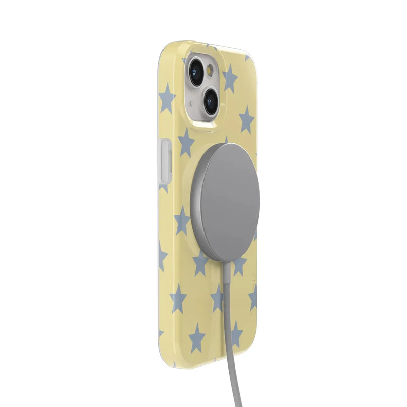 Shine Bright | Butter Yellow Stars Case