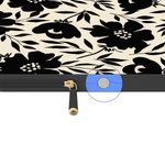 Dark Fantasy | Contrast Floral Laptop Case