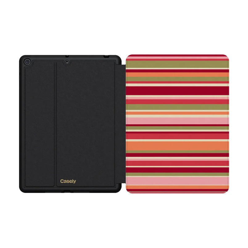 Citrus Stripes | Poolside Print iPad Case