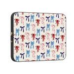 American Girlie | Red White & Blue Bows Laptop Case