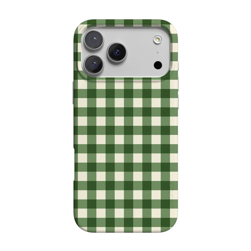 Checked Twice | Green Plaid Case