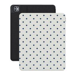 Tiny Stars | Blue & White iPad Case