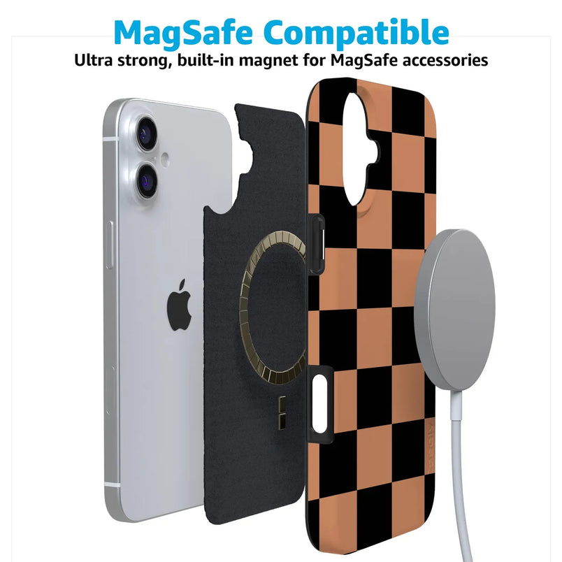 Fit Check | Black & Brown Checkerboard Case